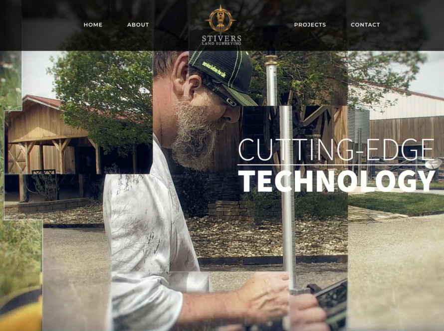 Stivers Land Surveying Website