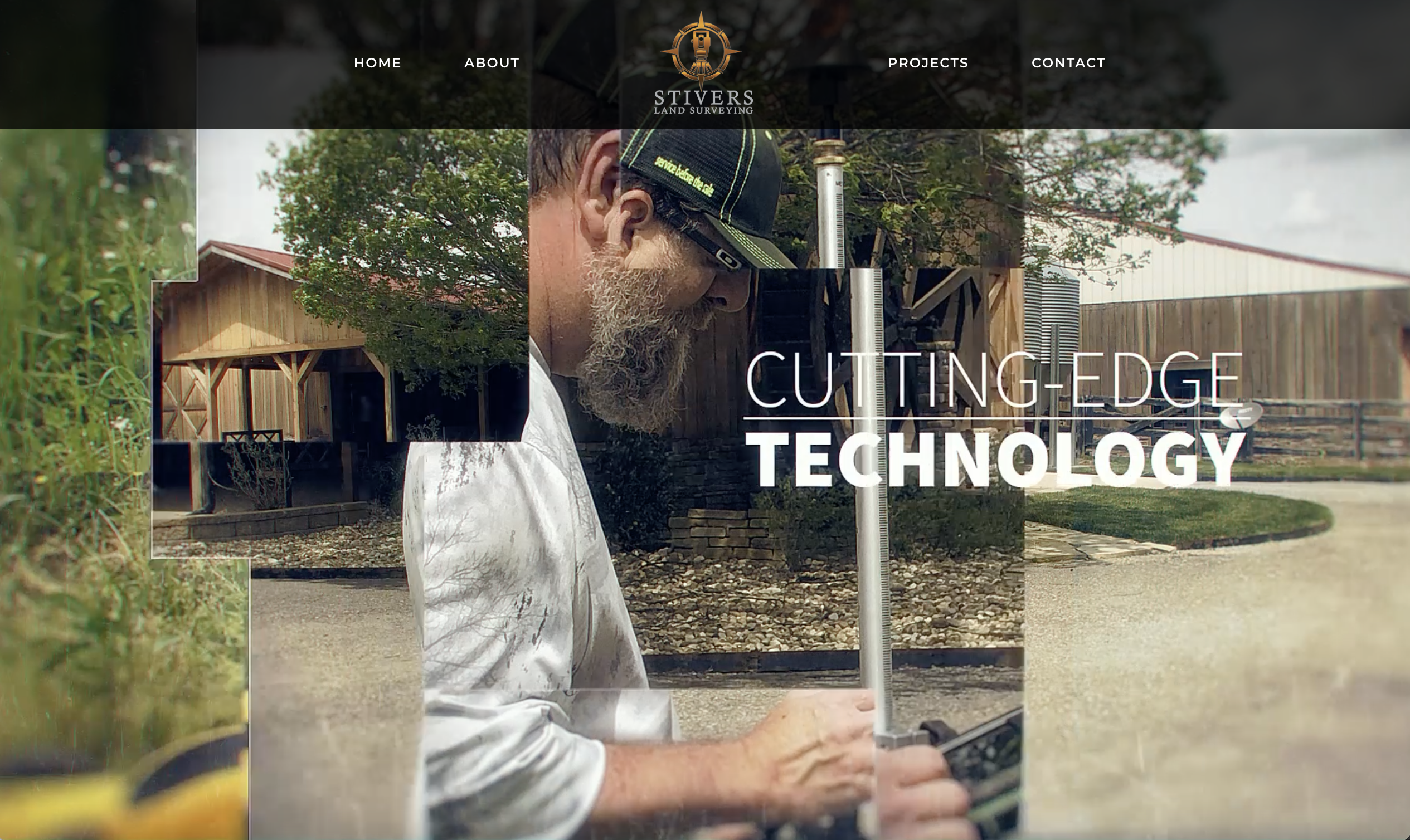 Stivers Land Surveying Website
