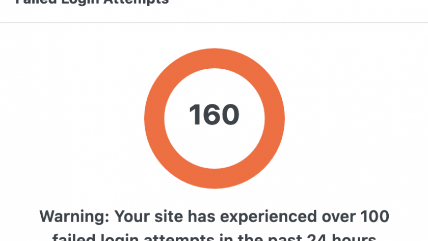 Failed Login Attempts - Safeguard your website
