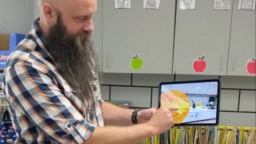 Augmented Reality Solar System Adventure